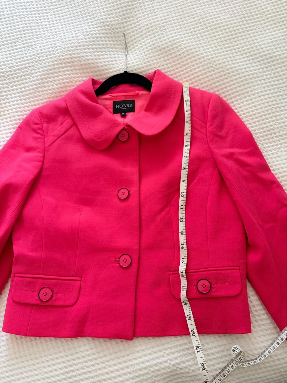 Pink Cropped Jacket/Blazer - Picture 4 of 7